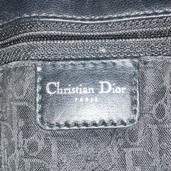 Dior 2002 Admit It black leather bag - in great condition! - Picture 13 of 14